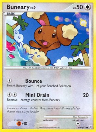 Buneary 094 - Reverse Holofoil Supreme Victors - Common
