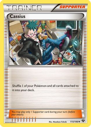 Cassius 115/146 XY Base Set - Uncommon