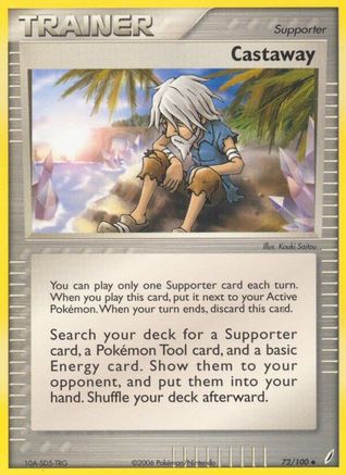 Castaway 072/100 Crystal Guardians - Uncommon