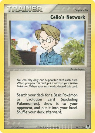 Celio's Network 088/112 FireRed & LeafGreen - Uncommon