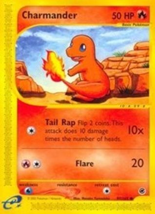Charmander (97) (97) 097/165 - Reverse Holofoil Expedition - Common