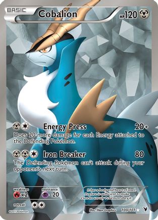 Cobalion (100 Full Art) (100 Full Art) 100 - Holofoil Noble Victories - Ultra Rare