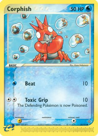 Corphish 054/97 - Reverse Holofoil Dragon - Common
