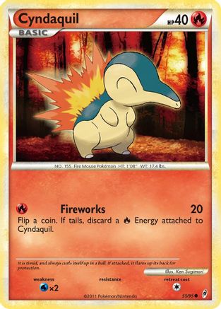 Cyndaquil 055/95 Call of Legends - Common