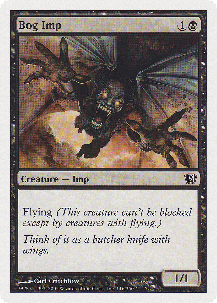 Bog Imp (9ED-116★) - 9th Edition Foil