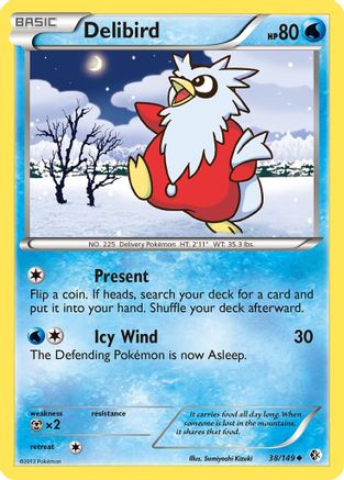 Delibird 038/149 Boundaries Crossed - Uncommon