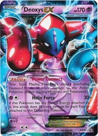 Deoxys EX (Team Plasma) (Team Plasma) - BW82 BW82 - Holofoil Black and White Promos - Promo
