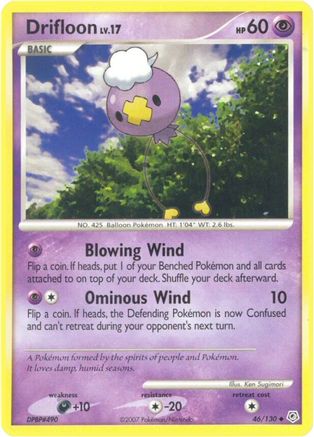 Drifloon 046 Diamond and Pearl - Uncommon