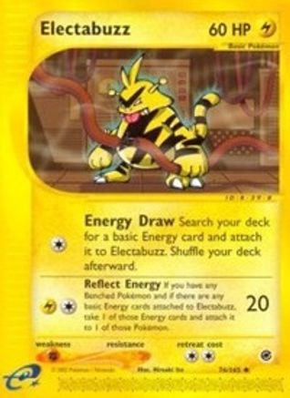 Electabuzz 076/165 Expedition - Uncommon