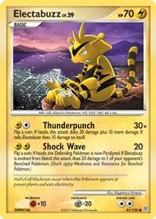 Electabuzz 081/130 Diamond and Pearl - Common