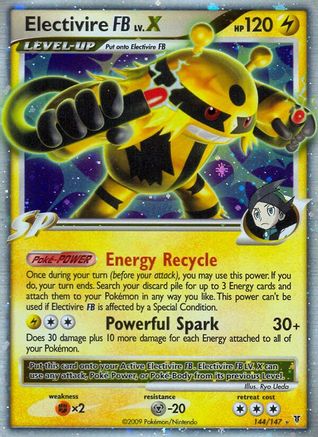 Electivire FB Lv.X 144 - Holofoil Supreme Victors - Ultra Rare