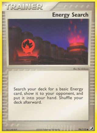 Energy Search 094 - Reverse Holofoil Unseen Forces - Common