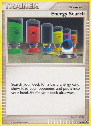 Energy Search 090/100 - Reverse Holofoil Majestic Dawn - Common
