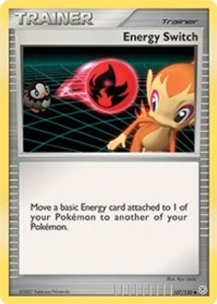 Energy Switch 107/130 - Reverse Holofoil Diamond and Pearl - Uncommon