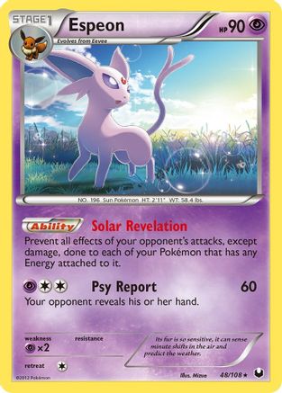 Espeon 048/108 Dark Explorers - Rare