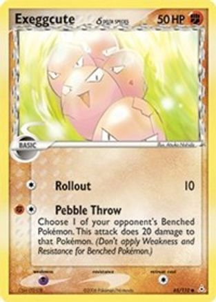 Exeggcute (Delta Species) 065/110 Holon Phantoms - Common