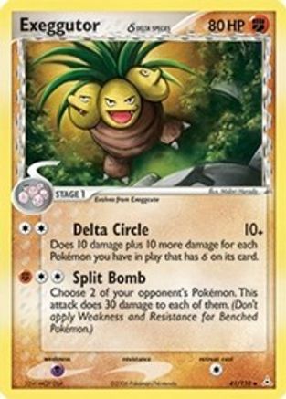 Exeggutor (Delta Species) 041 Holon Phantoms - Uncommon