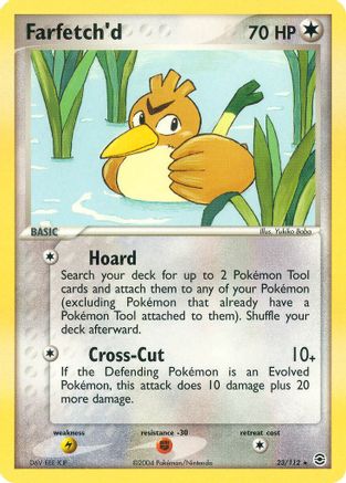 Farfetch'd 023 - Reverse Holofoil FireRed & LeafGreen - Rare