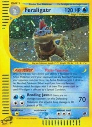 Feraligatr (12) (12) 012 - Reverse Holofoil Expedition - Holo Rare