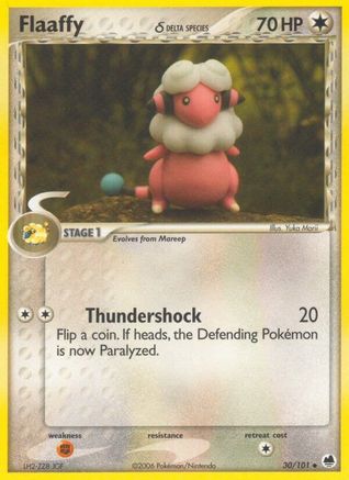 Flaaffy (Delta Species) 030/101 Dragon Frontiers - Uncommon