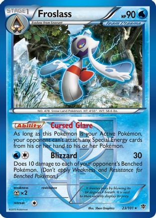 Froslass (Team Plasma) 023/101 Plasma Blast - Rare