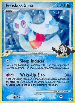 Froslass GL 006 - Reverse Holofoil Rising Rivals - Holo Rare