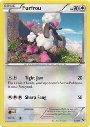 Furfrou (33) (33) 033 Kalos Starter Set - Common