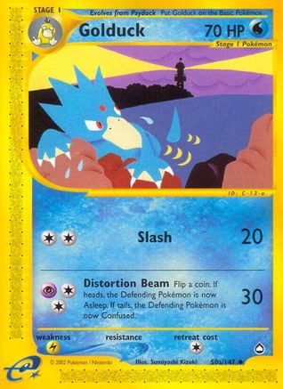 Golduck (50a) (50a) 050 Aquapolis - Uncommon