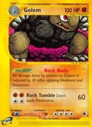 Golem (49) (49) 049 - Reverse Holofoil Expedition - Rare
