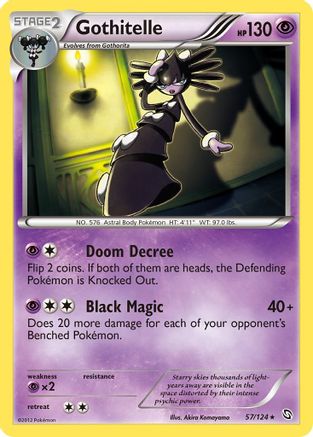 Gothitelle 057 Dragons Exalted - Rare