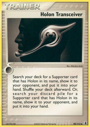 Holon Transceiver 098/113 - Reverse Holofoil Delta Species - Uncommon