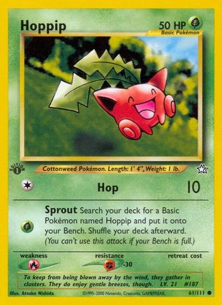 Hoppip 061/111 - 1st Edition Neo Genesis - Common