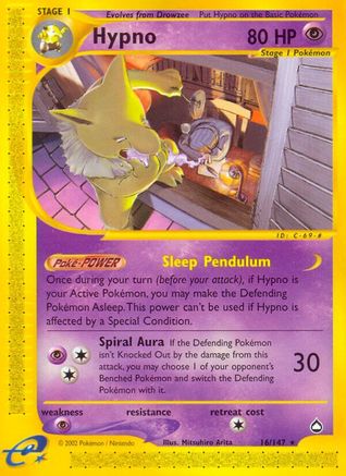 Hypno 016 Aquapolis - Rare
