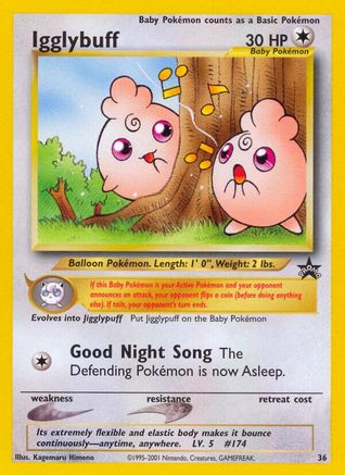 Igglybuff 036/53 WoTC Promo - Promo