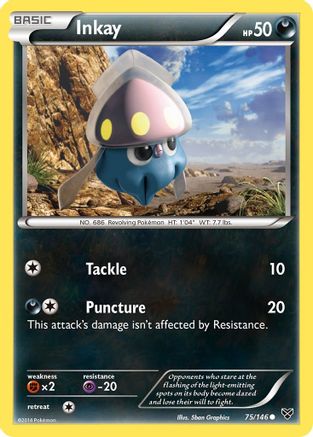 Inkay (75) (75) 075 XY Base Set - Common