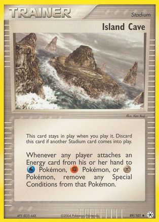 Island Cave 089 Hidden Legends - Uncommon
