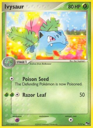 Ivysaur 007 POP Series 2 - Uncommon