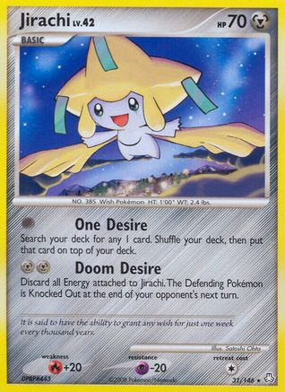 Jirachi 031 Legends Awakened - Rare
