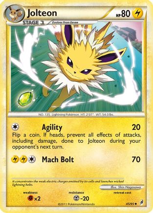 Jolteon 045/95 Call of Legends - Uncommon