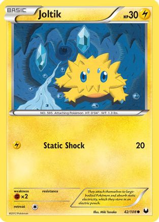 Joltik (42) (42) 042 Dark Explorers - Common