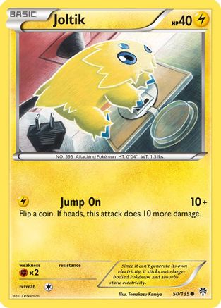 Joltik 050/135 - Reverse Holofoil Plasma Storm - Common