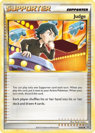 Judge 078/95 - Reverse Holofoil Unleashed - Uncommon