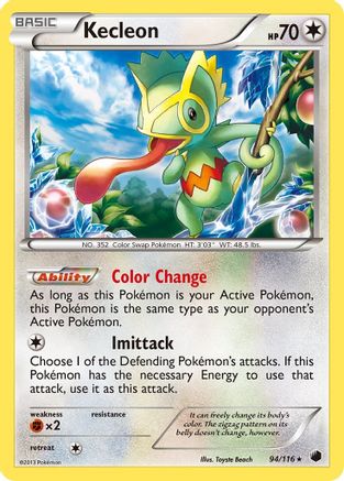 Kecleon 094 Plasma Freeze - Rare