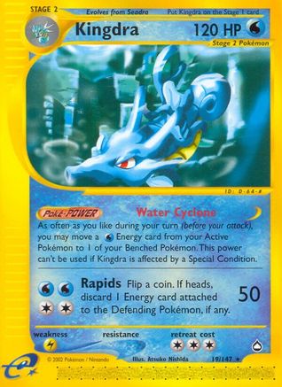 Kingdra (19) (19) 019 Aquapolis - Rare