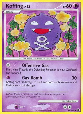 Koffing 068/111 Rising Rivals - Common