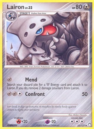 Lairon 053 - Reverse Holofoil Mysterious Treasures - Uncommon