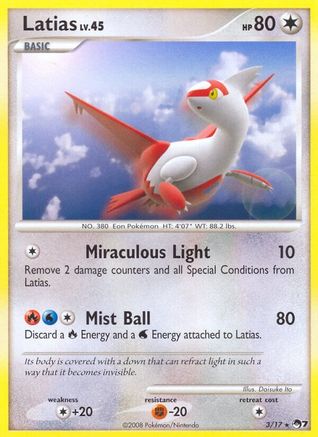 Latias 003 POP Series 7 - Rare