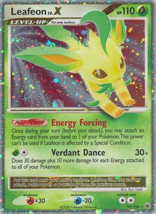 Leafeon LV.X 099 - Holofoil Majestic Dawn - Ultra Rare