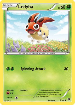 Ledyba 006 XY Base Set - Common