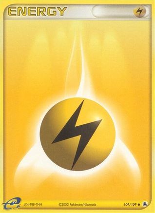 Lightning Energy 109/109 Ruby and Sapphire - Common